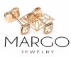 exclusive swarovski gold-plated earrings